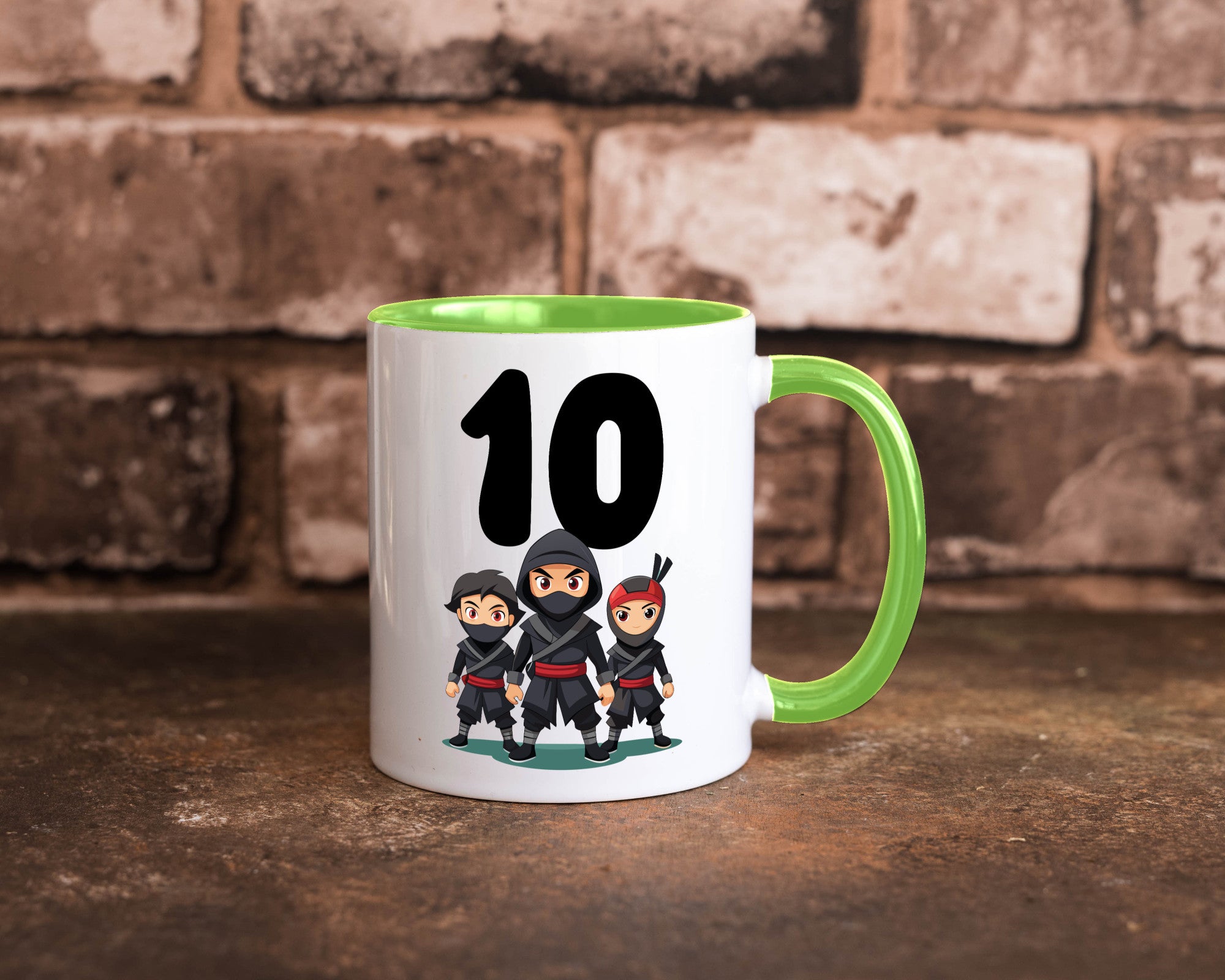 10. Geburtstag | 10 Jahre Ninja Humor Geschenkidee Tasse