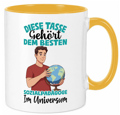 Im Universum: Sozialpädagoge | Pädagoge lustiger Spruch Geschenk Humor