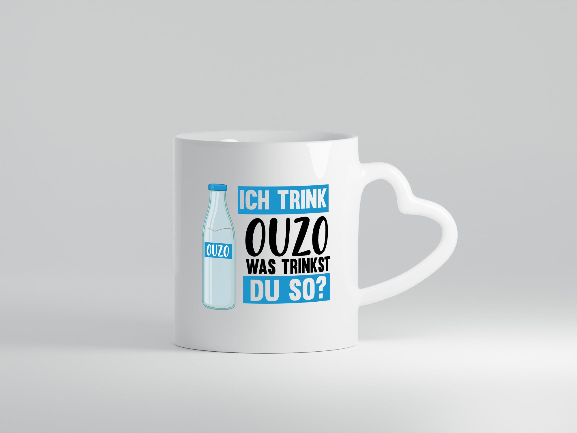 Ich Trink Ouzo was Trinkst du so? Humor Geschenkidee Tasse