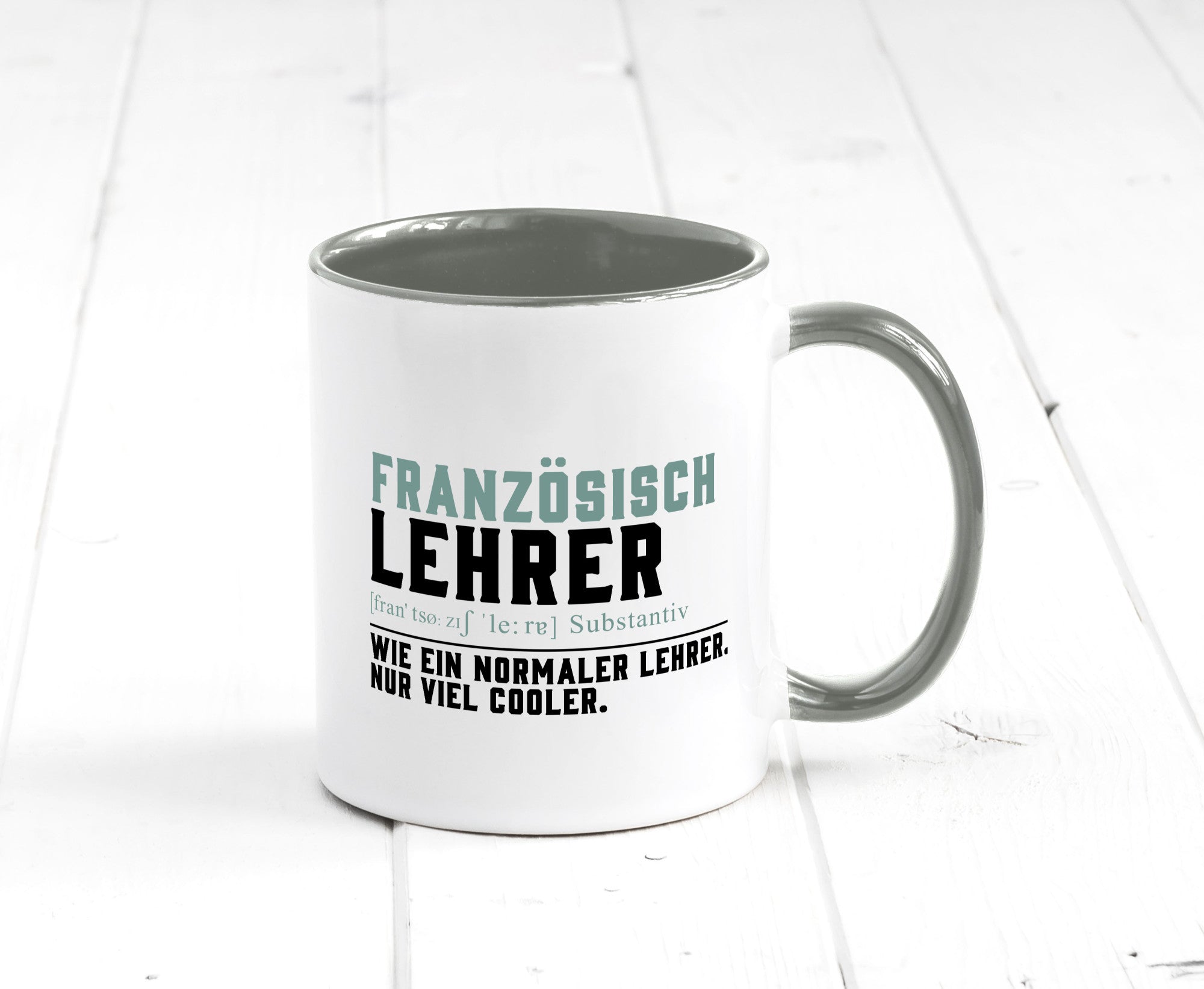 Französischlehrer | Lehrer Unterricht Lieblingslehrer lustig Humor Geschenkidee