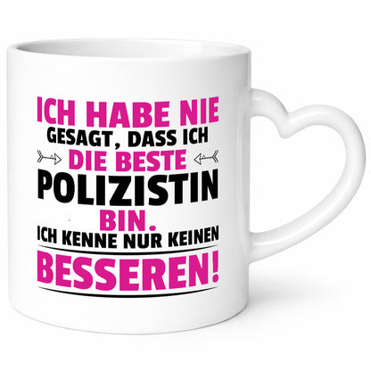 Keine Bessere Polizistin | Beruf Polizei Humor Arbeit Kollegen Büro