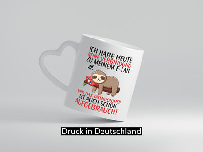 Keine Verbindung zu meinem WLan | Faultier Tatenvolumen Geschenk Tierliebhaber