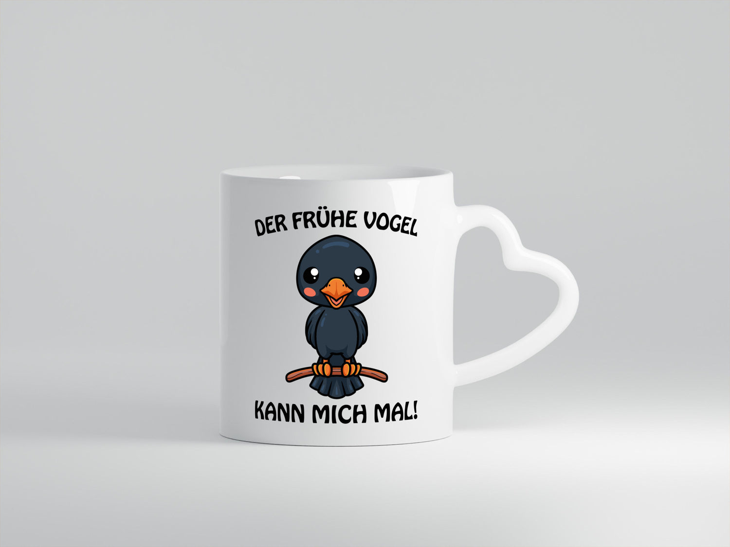 Der Frühe Vogel Humor Geschenkidee Tasse