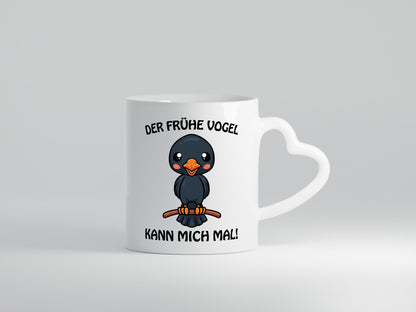 Der Frühe Vogel Humor Geschenkidee Tasse