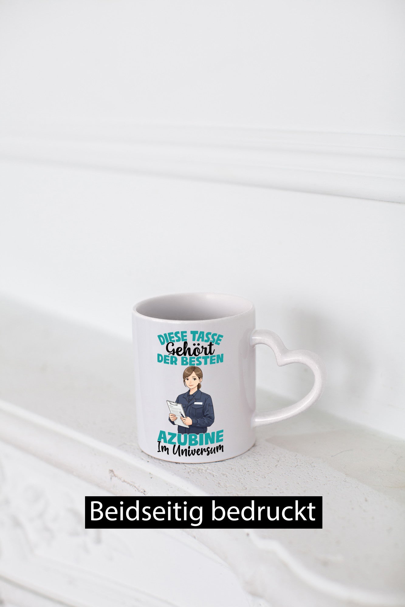 Im Universum: Azubine | Ausbildung Lehre Lehrling Geschenkidee Humor Tasse