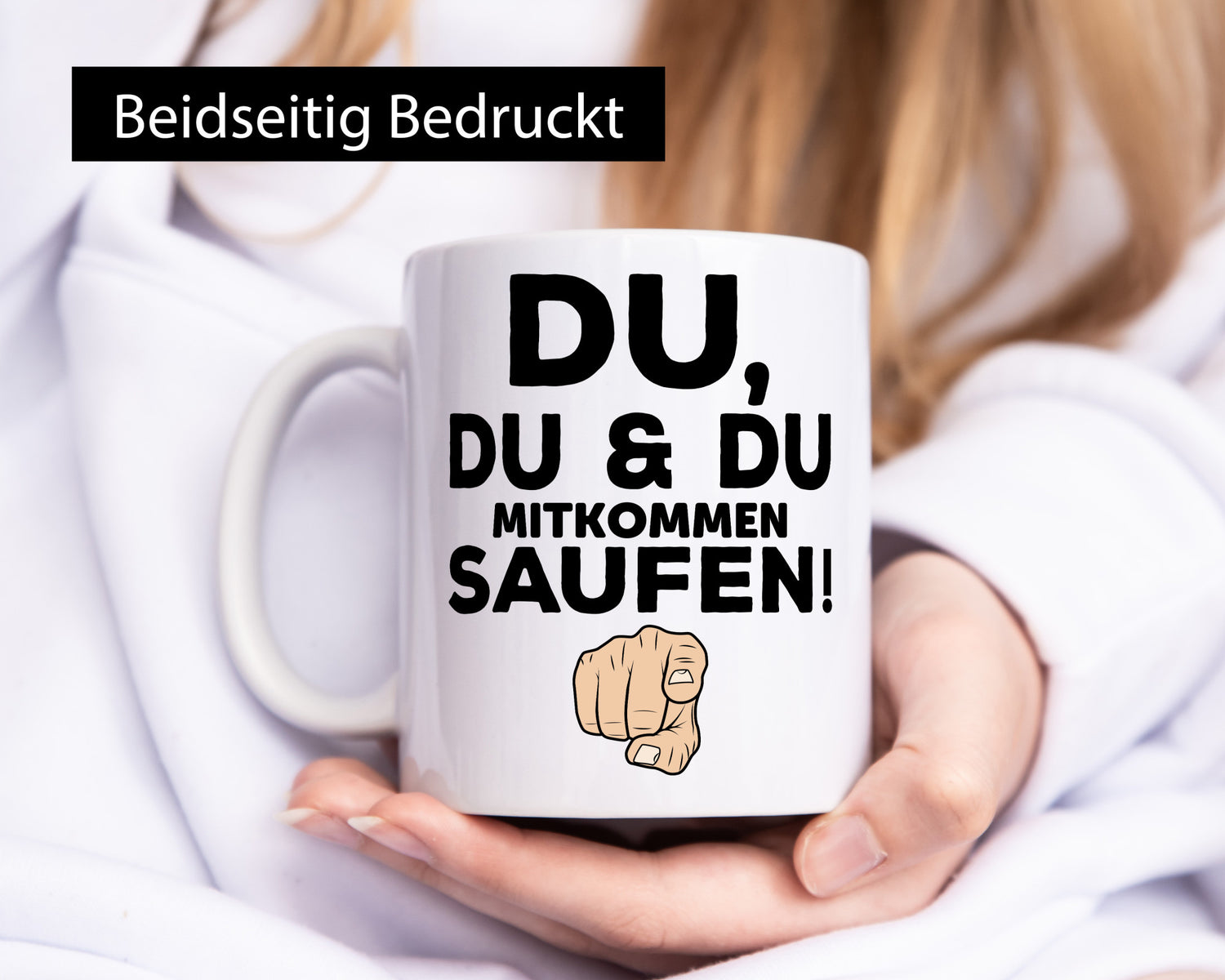 Du mitkommen Trinken | Party Freunde Geschenkidee Humor Tasse