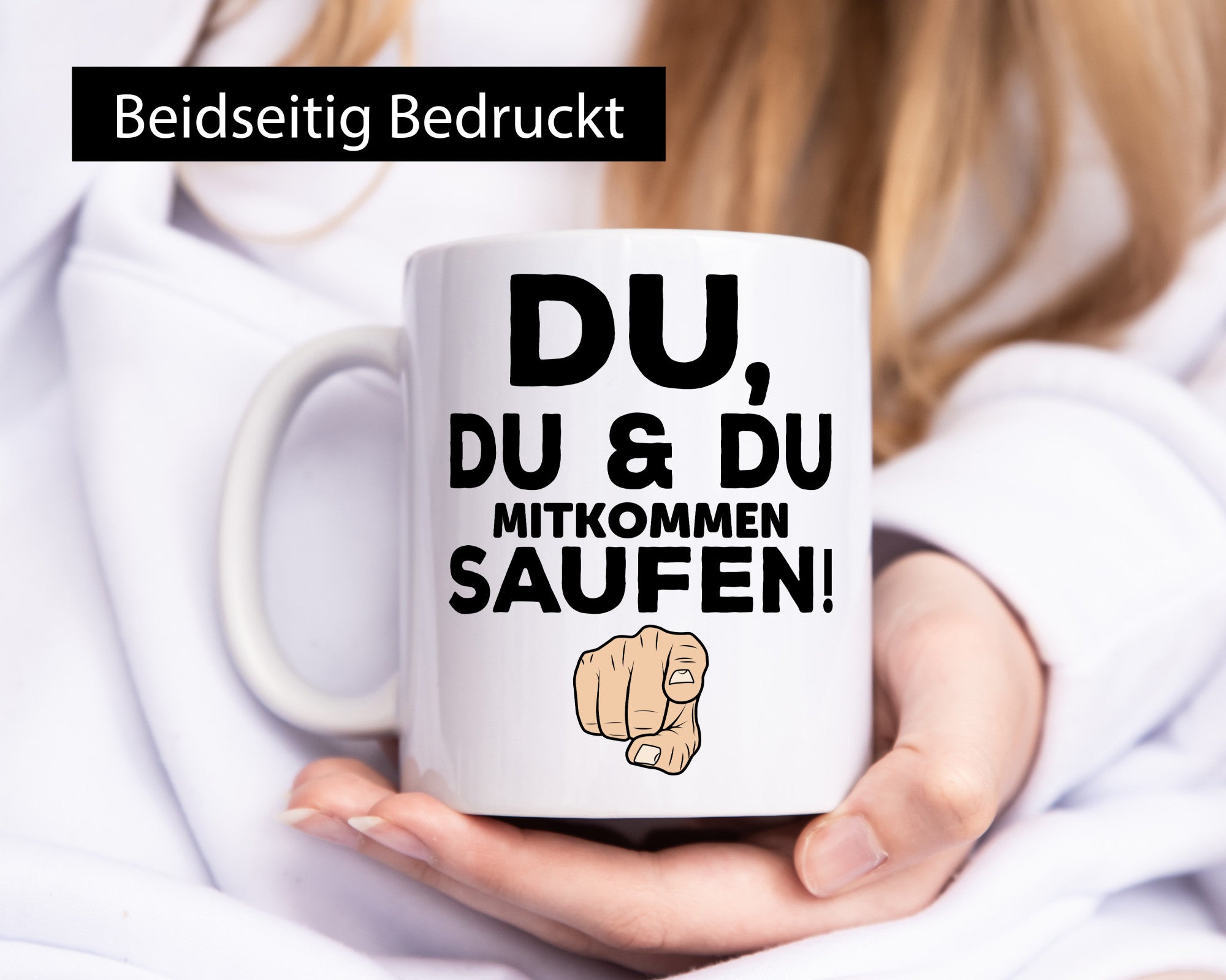 Du mitkommen Trinken | Party Freunde Geschenkidee Humor Tasse