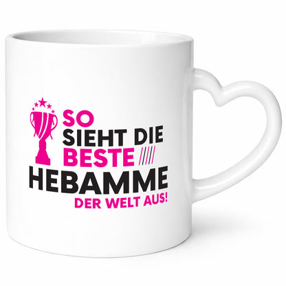 Die Weltbeste Hebamme | Geburtshilfe Geschenkidee Humor Tasse