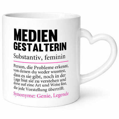 Media Designer | Saying Profession Media Humor Gift Idea Work Colleagues Office