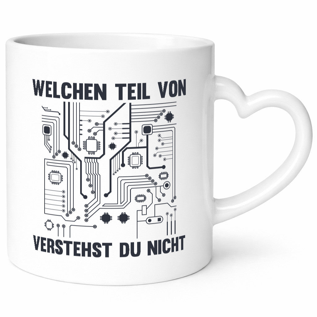 Welchen teil von verstehst du nicht | technik Humor Geschenkidee Tasse