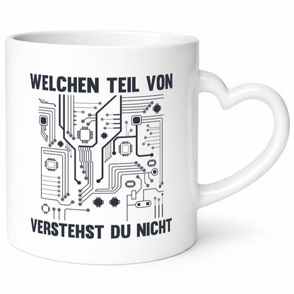 Welchen teil von verstehst du nicht | technik Humor Geschenkidee Tasse