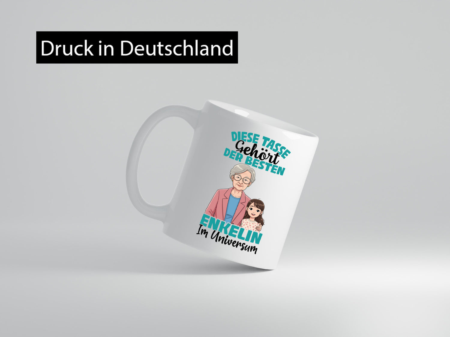 Im Universum: Enkelin | Opa Oma Großmutter Großvater Geschenk Familie