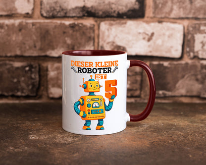 5. Geburtstag | 5 Jahre Roboter Junge lustiger Spruch Geschenk Geschenkidee