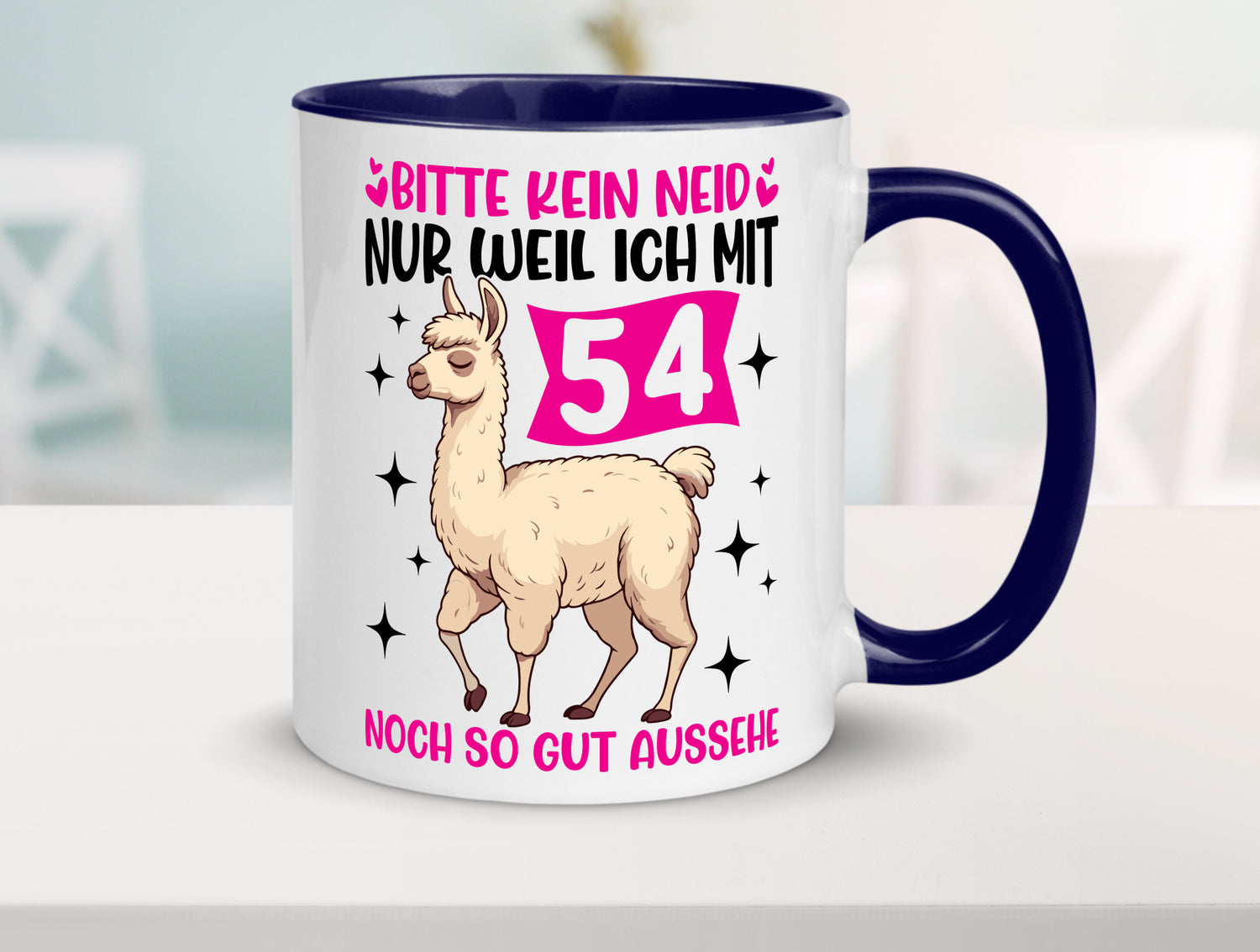 54. Geburtstag | 54 Jahre Lama gut aussehen Geschenk Geschenkidee lustiger