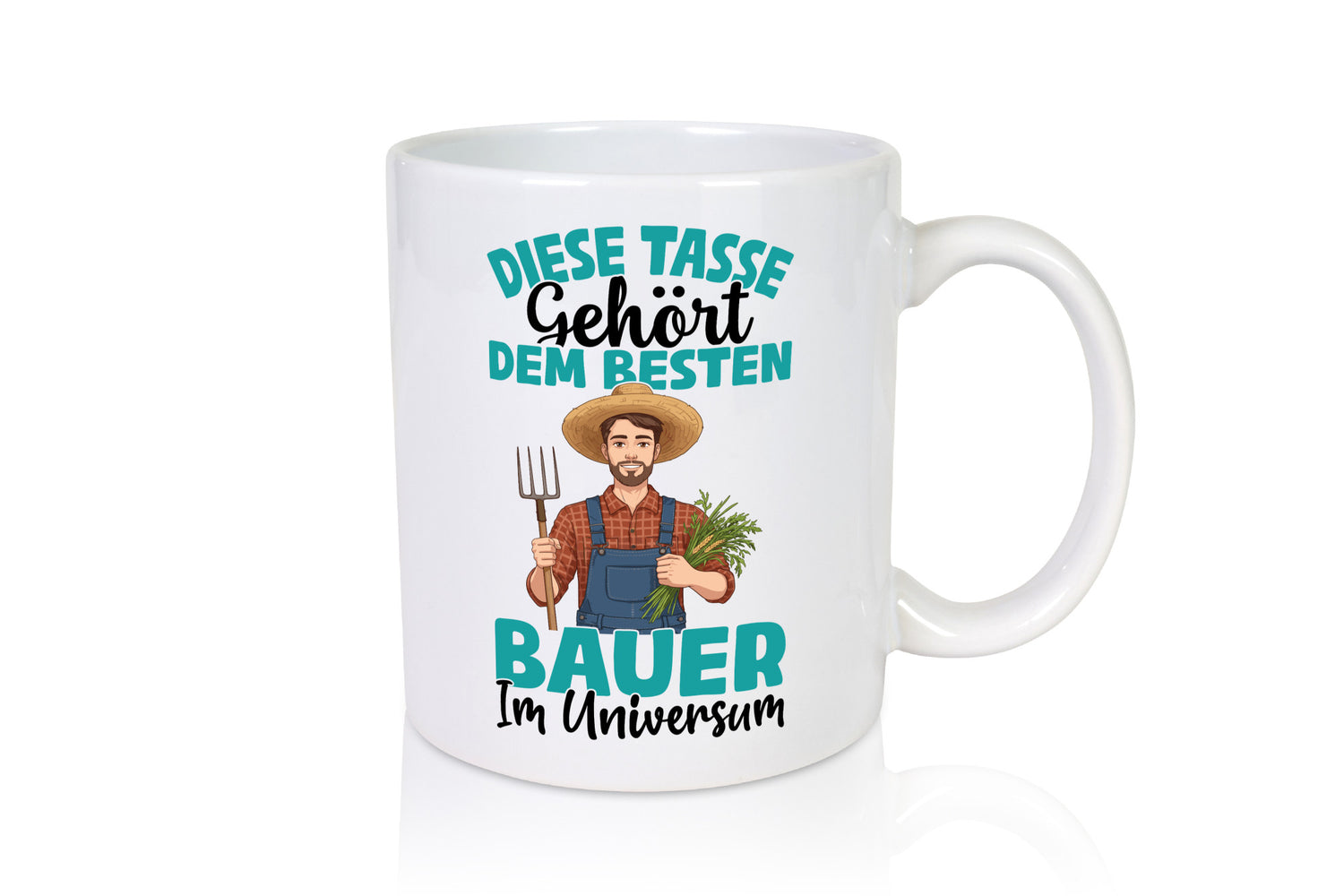 Im Universum: Bauer | Bauernhof Landwirtschaft lustiger Spruch Geschenk Humor