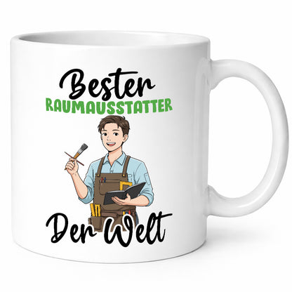 Bester Raumausstatter | Wohn Ausstatter v2 lustig Humor Geschenkidee Geschenk