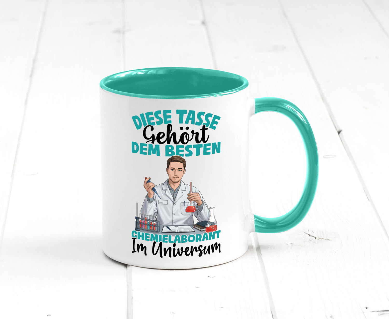 Im Universum: Chemielaborant | Laborant Chemie Humor Geschenkidee Tasse