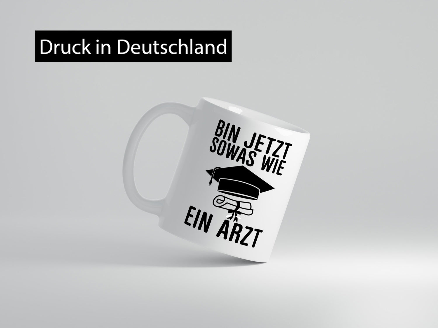 Sowas wie ein Arzt | Promotion Abschluss Doktortitel Geschenkidee Humor Tasse