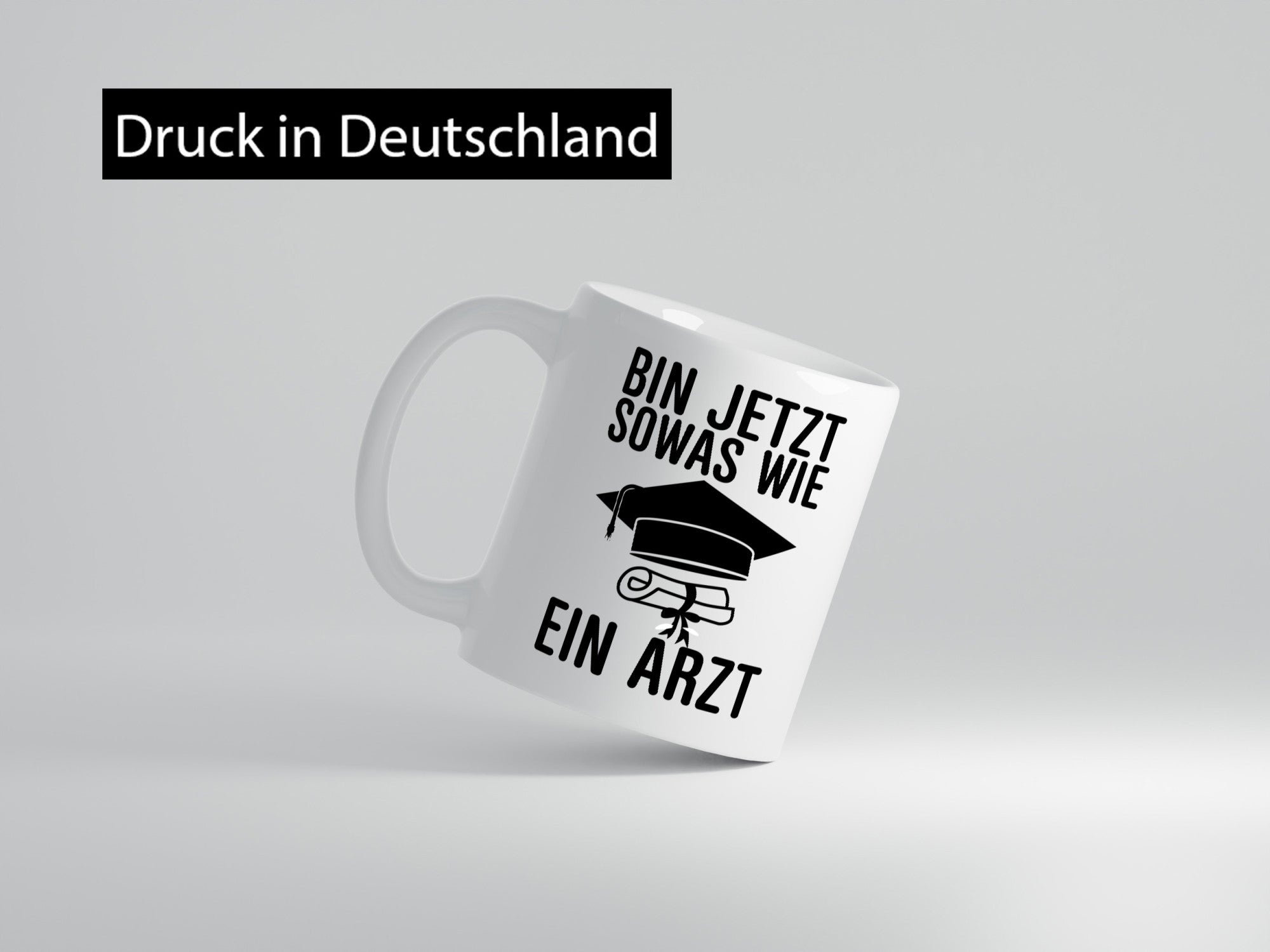 Sowas wie ein Arzt | Promotion Abschluss Doktortitel Geschenkidee Humor Tasse