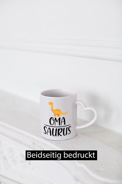 Oma Saurus | Dinosaurier Großmutter Geschenkidee Familie Humor Tasse