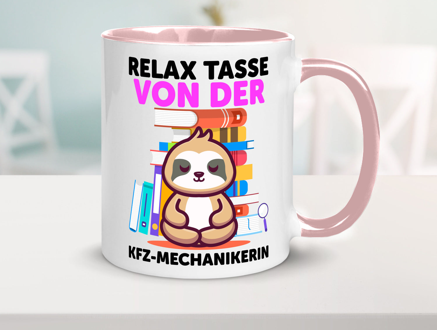 Relax Tasse: KFZ-Mechanikerin | Mechaniker KFZ Humor Geschenkidee Tasse