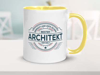 Geprüft und sicher: Architekt | Architektur Büro lustiger Spruch Geschenk