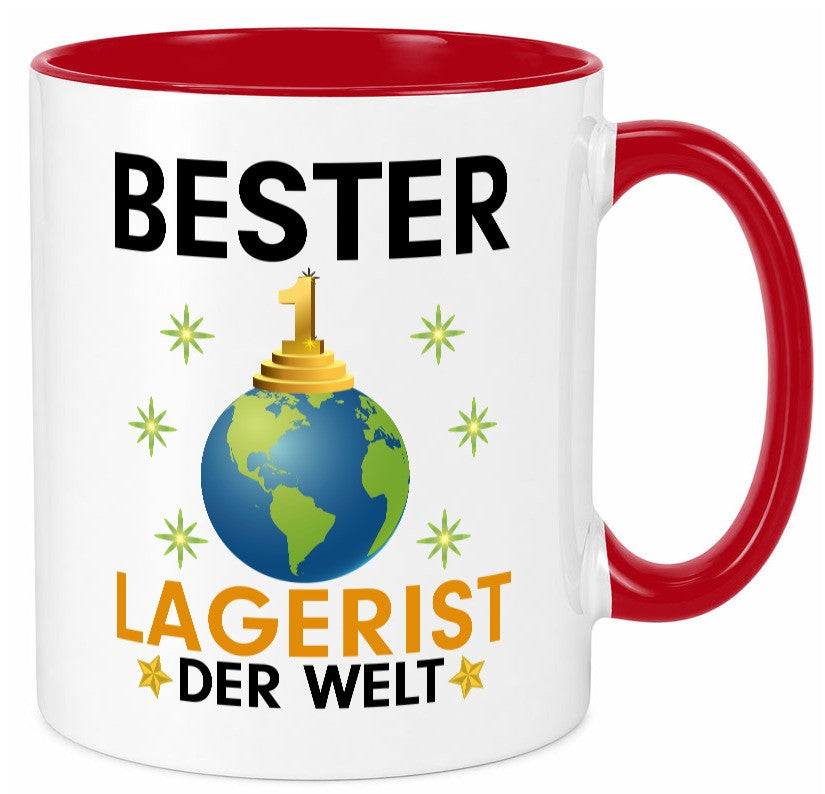 Welt Bester Lagerist | Lageristen Lager Arbeiter Geschenk Arbeit Kollegen Büro Tasse