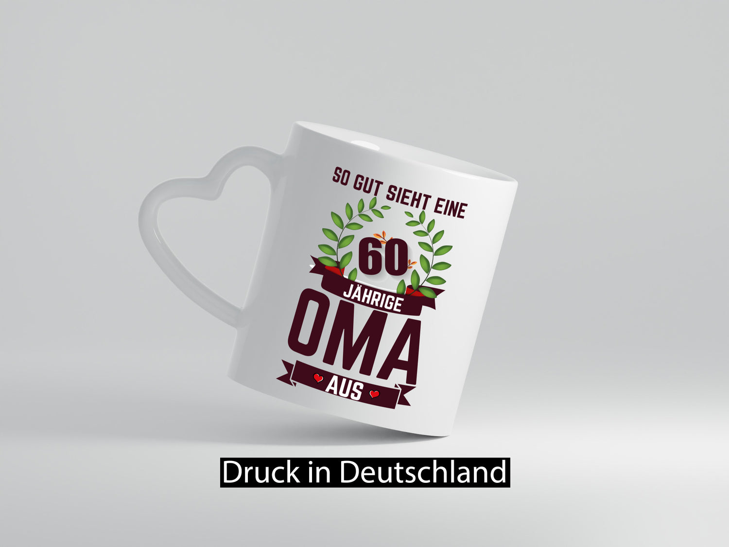60. Geburtstag | 60 Jährige Oma Großmutter Geschenk Familie Geschenkidee