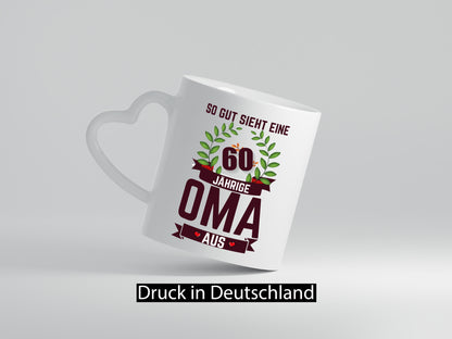 60. Geburtstag | 60 Jährige Oma Großmutter Geschenk Familie Geschenkidee