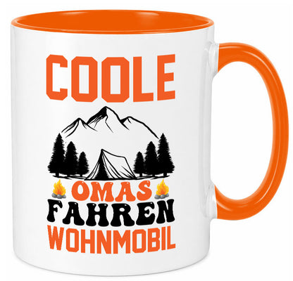 Coole Omas Fahren Wohnmobil | Camping lustig Familie Geschenkidee Geschenk Tasse