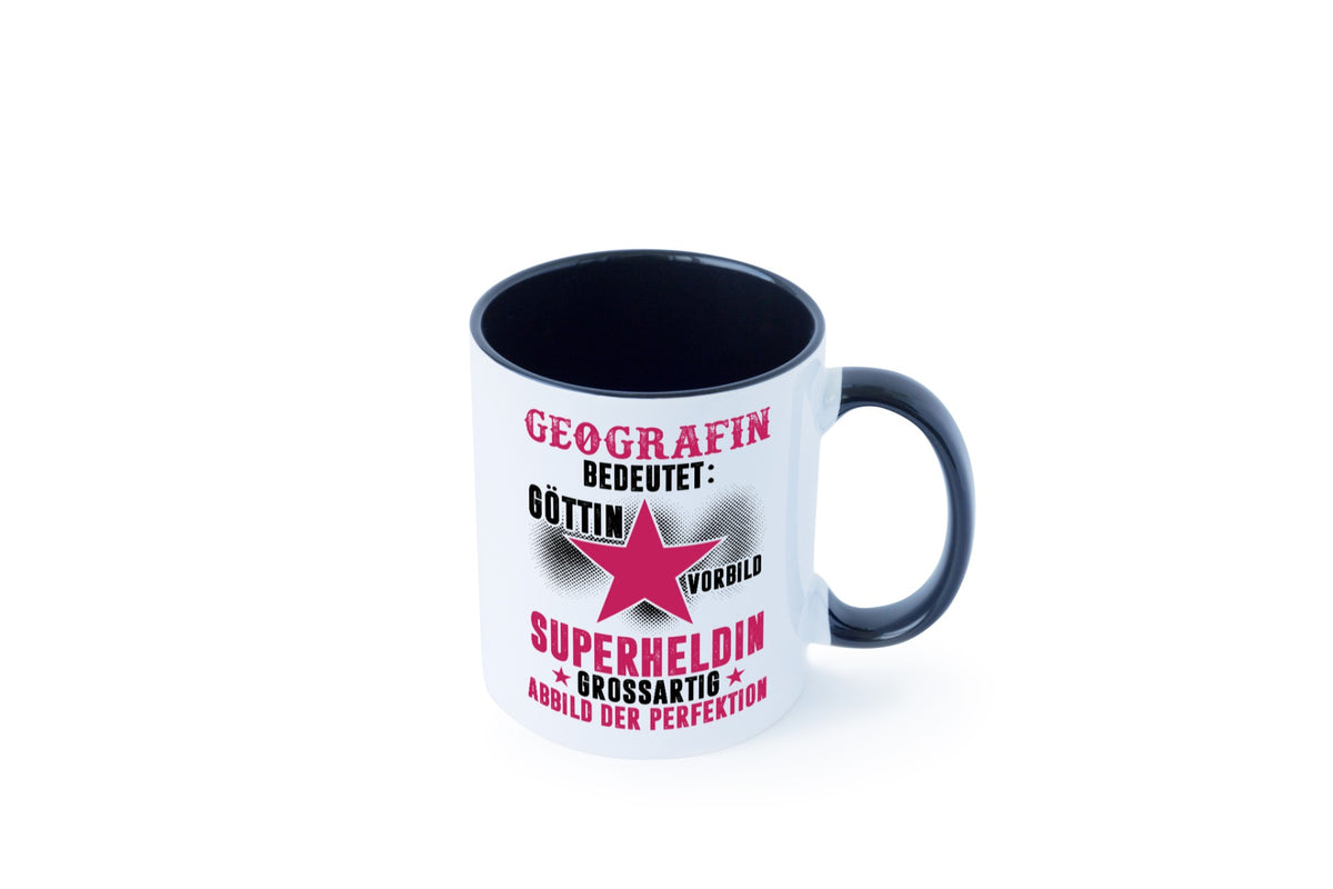 Bedeutung von Geografin | Geografie Geschenkidee Humor Tasse