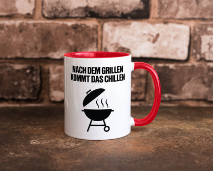 Nach dem Grillen kommt das Chillen | Grillmeister Party Geschenk Humor