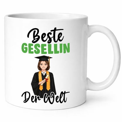 Bester Gesellin | Handwerkerinnen Geschenk Humor Geschenkidee lustiger Spruch