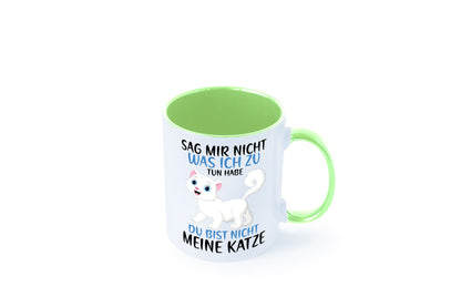 Sag mir nicht was ich zu tun habe | meine Katze Geschenk Tierliebhaber Humor