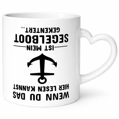 Segler Tasse | Segelboot Humor Kapitän Spruch Witz Geschenkidee