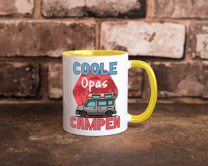 Coole Opas campen | Campingwagen Palmen Geschenk Familie Geschenkidee lustiger