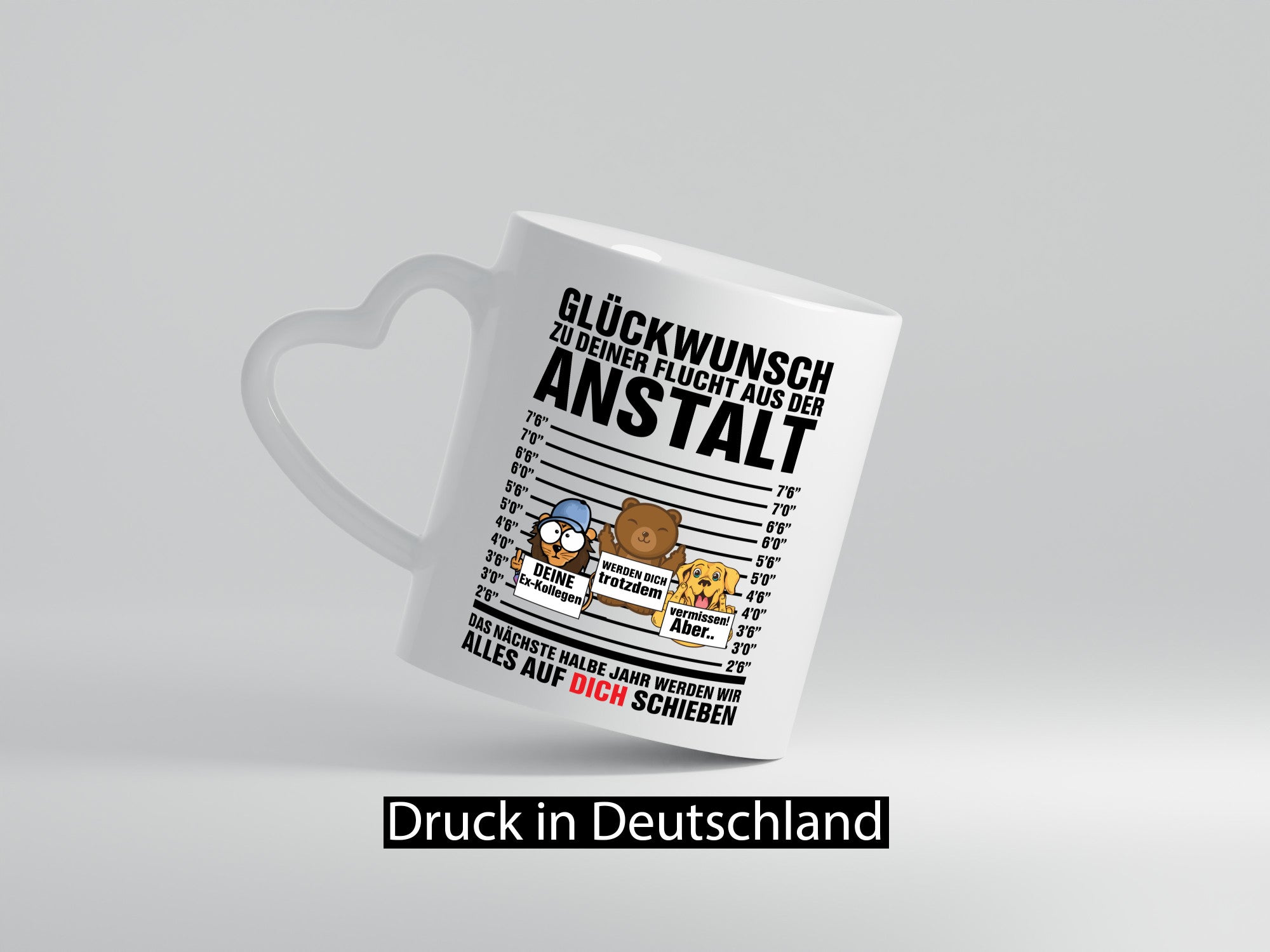 Glückwunsch zur Flucht | Arbeitskollegen Berufswechel Humor Arbeit Kollegen