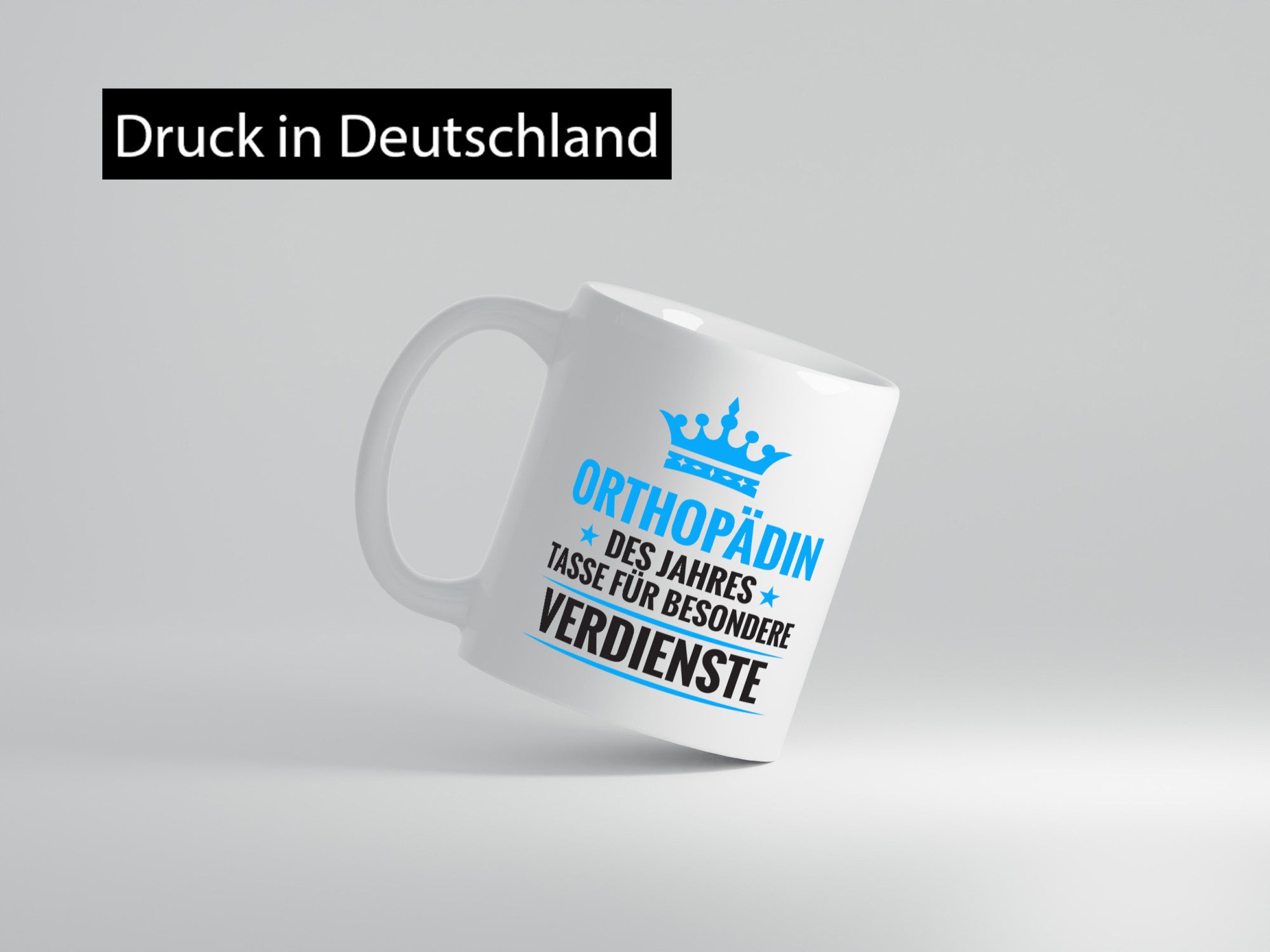 Besonderer Verdienst: Orthopädin |Orthopädie Geschenk Humor Geschenkidee