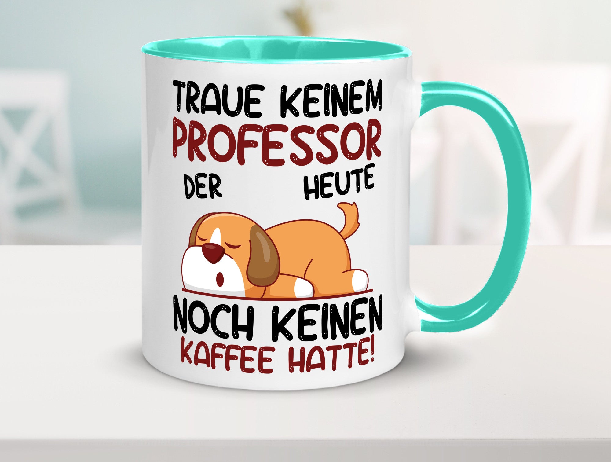 Traue keinem Professor | Uni Universität Geschenkidee Humor Tasse