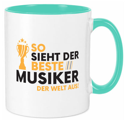 Der Weltbeste Musiker | Musik Musikant lustig Humor Geschenkidee Geschenk Tasse