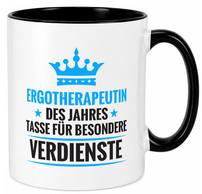 Besonderer Verdienst: Ergotherapeutin | Ergotherapie lustig Humor Geschenkidee