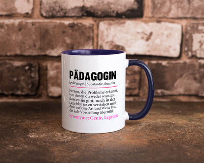 Pädagogin | Spruch lustig Humor Pädagogik v2 Geschenk Geschenkidee lustiger
