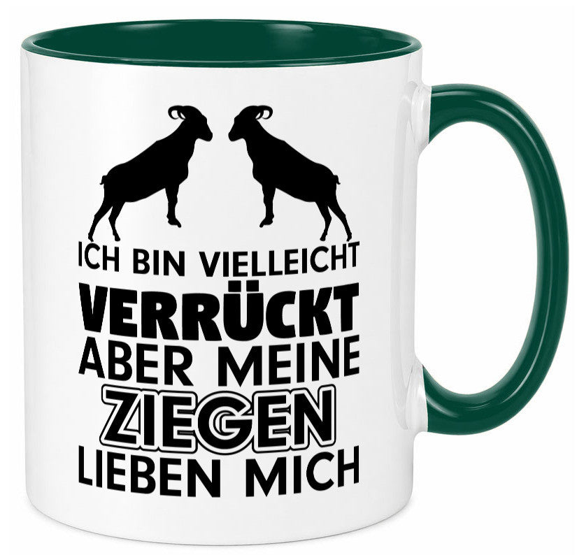 Meine Ziegen | Hirte Tasse Bauernhof Hirtin Bauer Humor Geschenkidee