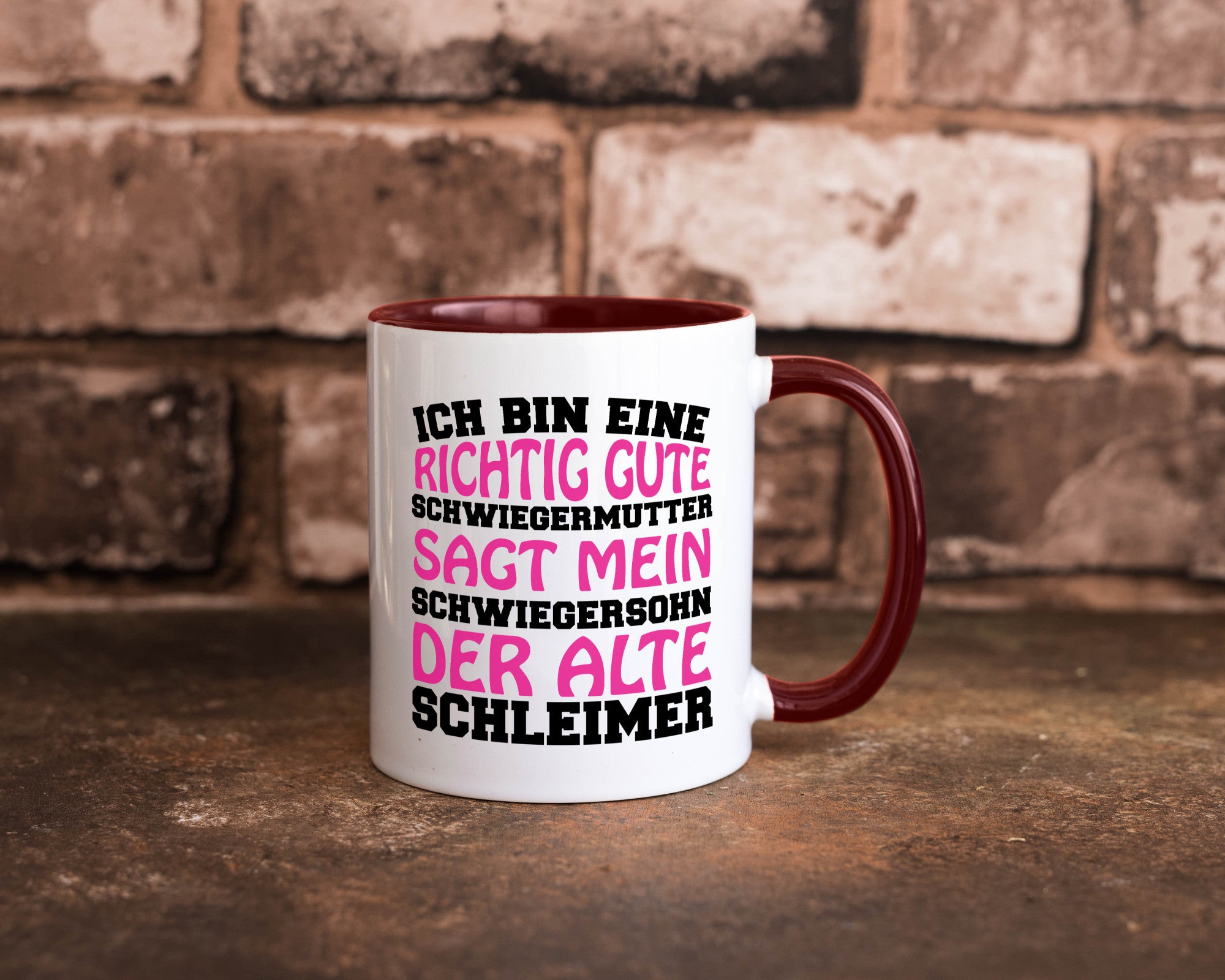 Gute Schwiegermutter lustig Familie Geschenkidee Geschenk Tasse