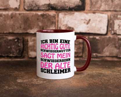 Gute Schwiegermutter lustig Familie Geschenkidee Geschenk Tasse