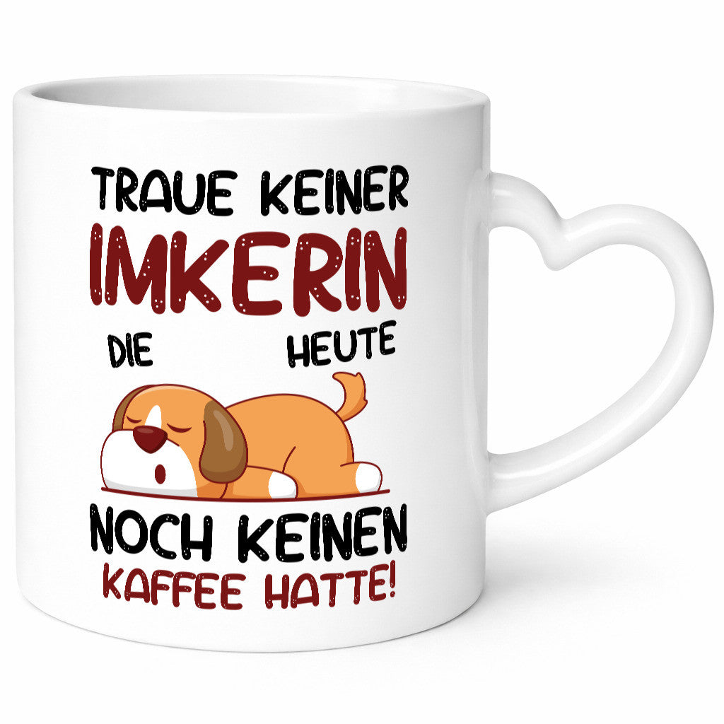Traue keiner Imkerin | Imkerei Humor Geschenkidee Tasse