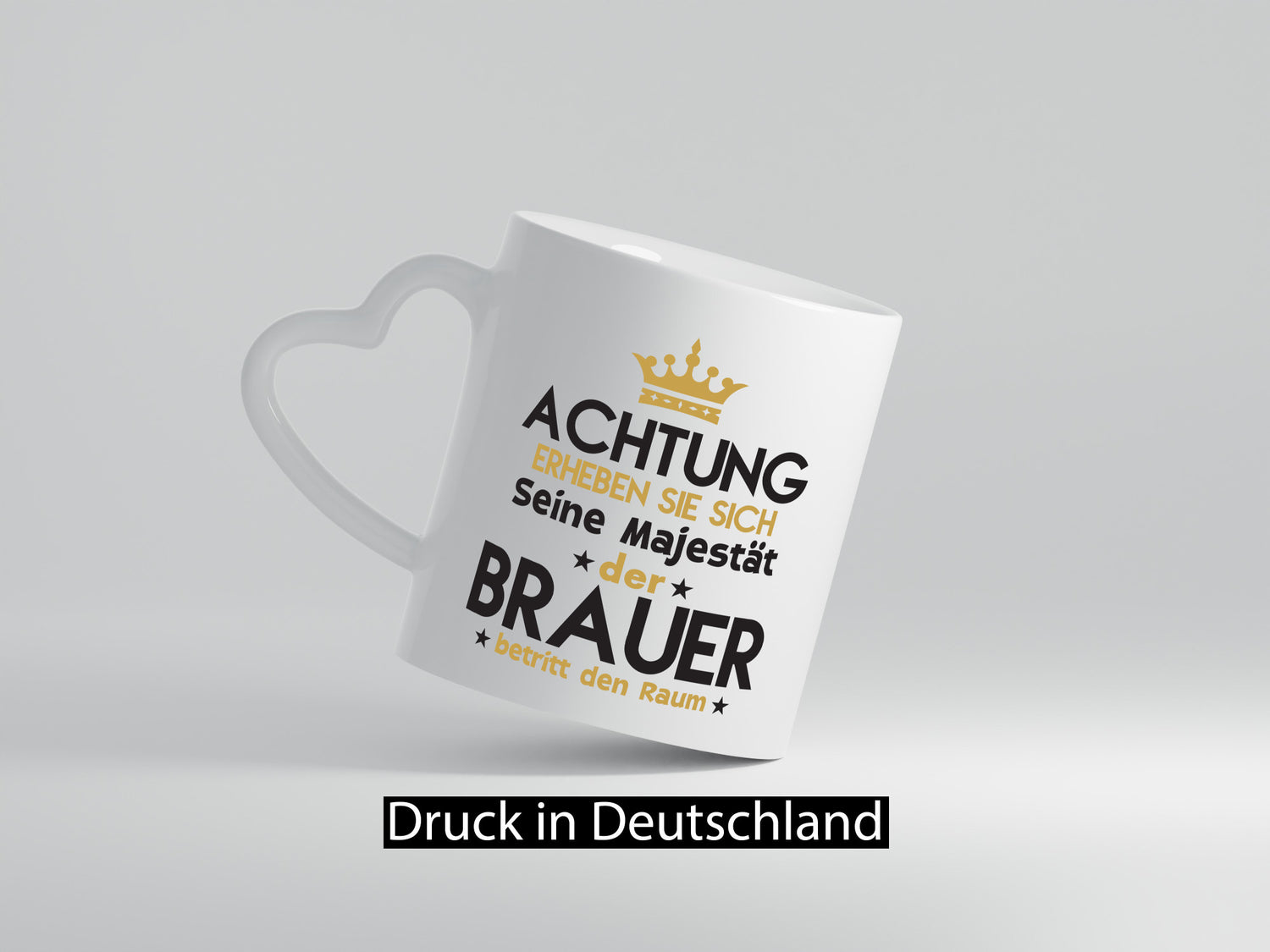 Seine Majestät Brauer | Bier Brauerei Humor Geschenkidee Tasse