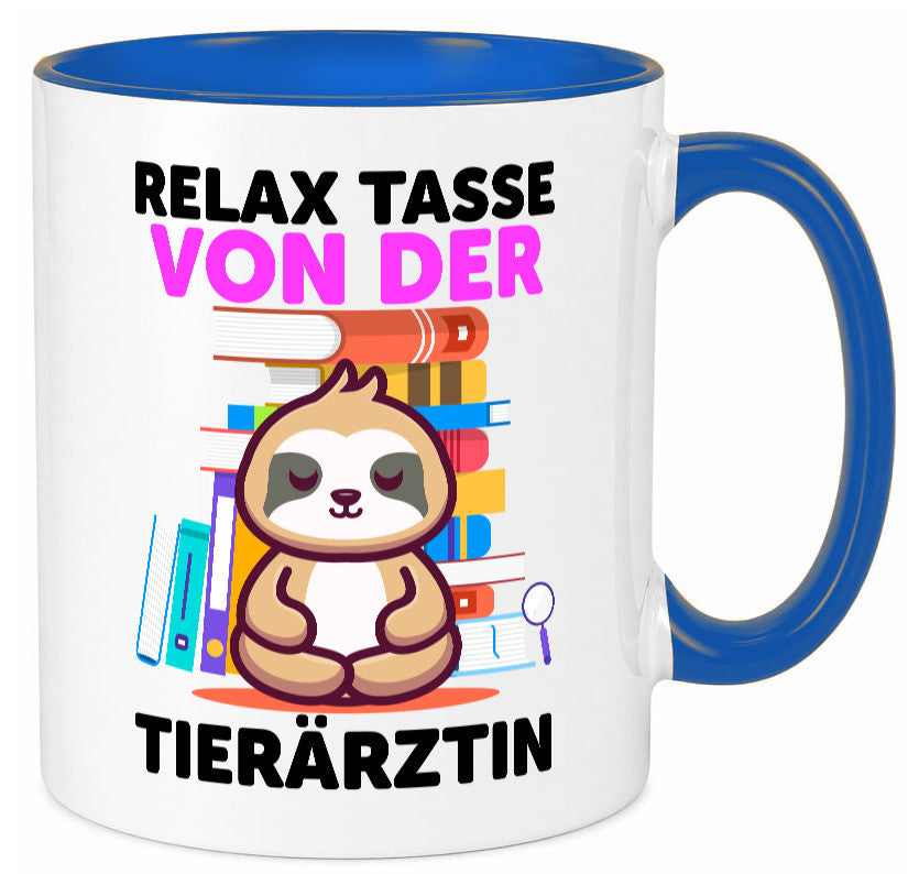 Relax Tasse: Tierärztin | Mediziner Tiermedizin Humor Tierliebhaber
