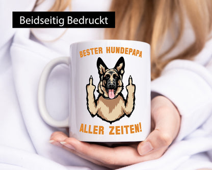 Bester Hundepapa | Hundebesitzer witziger Spruch Geschenk Tierliebhaber Humor