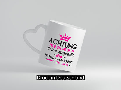 Seine Majestät Programmiererin | Software Entwickler lustiger Spruch Geschenk